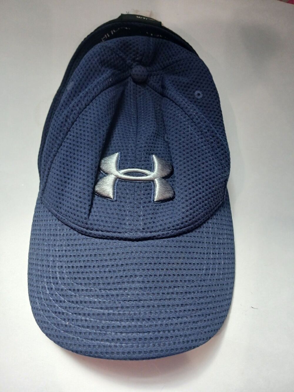 Under Armour Hat Blue Performance Adjustable Cap Athletic